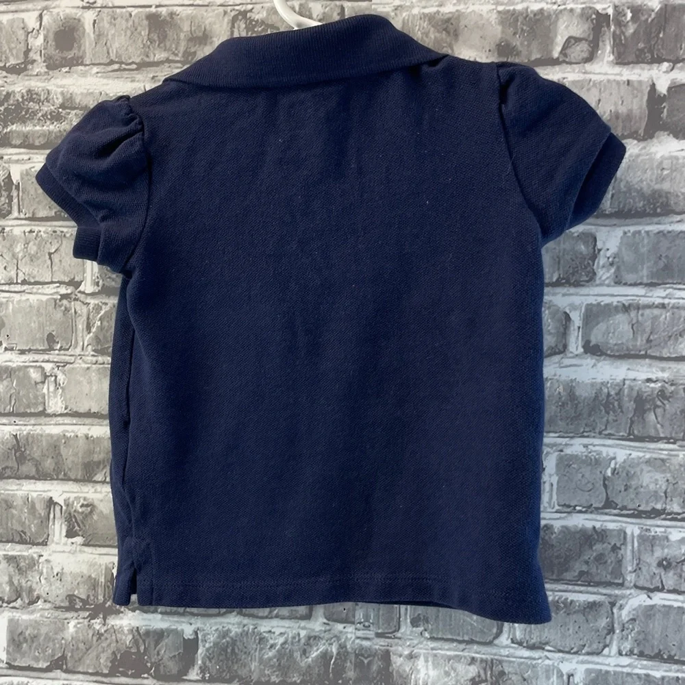 Ralph Lauren Kids Polo Shirt in Navy‎ with Red Logo